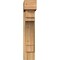 Ekena Millwork Merced Block Rough Sawn Bracket w/ Offset Brace, Western Red Cedar, 8"W x 28"D x 40"H BKT0806X28X40MRC05RWR - alternate 4